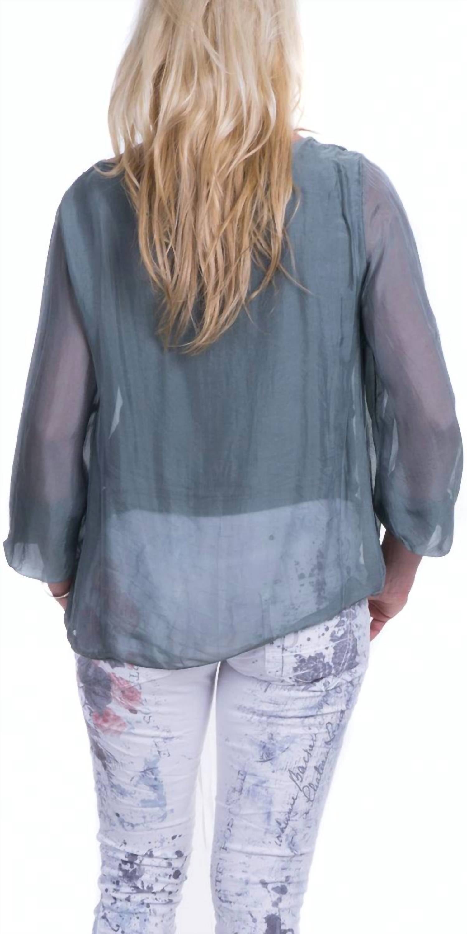 Gigi Moda - Varcare Long Sleeve Blouse