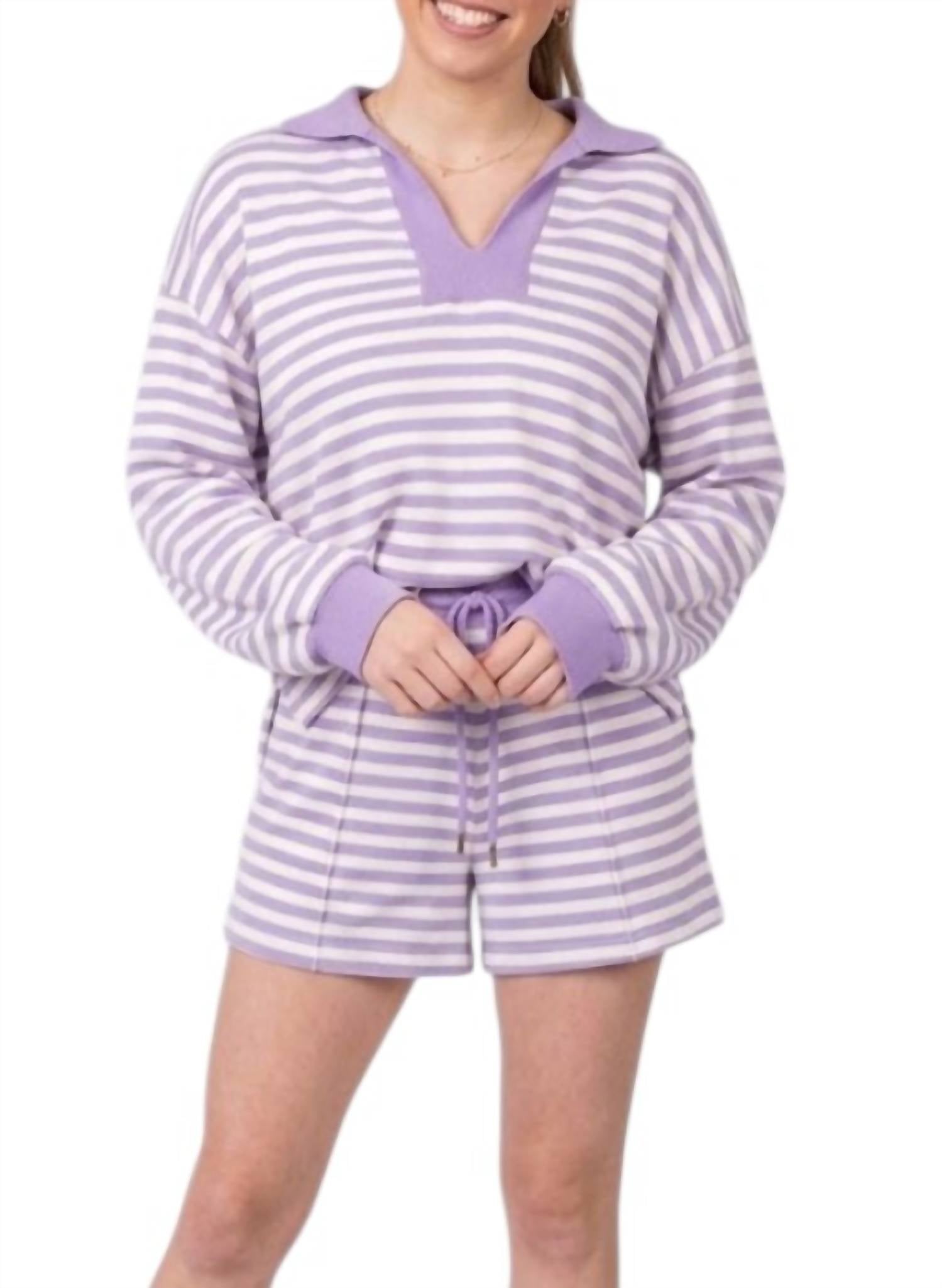 Entro - Presley Loungewear Striped Set