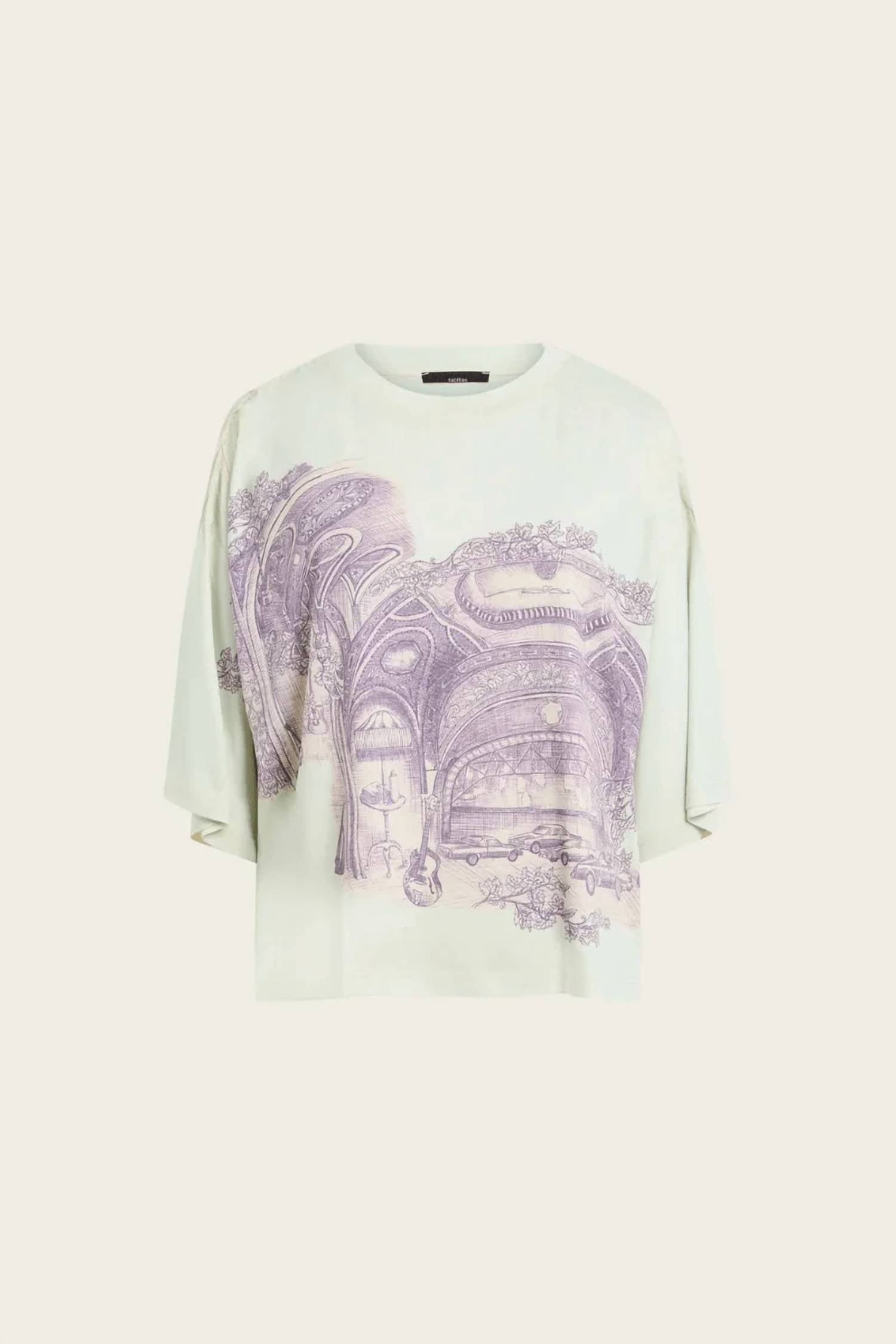 Cotelac - Heart Strings Printed T-shirt