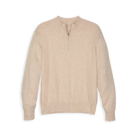 Bella Bliss - Boys Cashmere Blend Half Zip Pullover