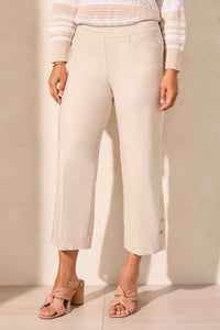Tribal - Eyelet Detail Pull On Capri
