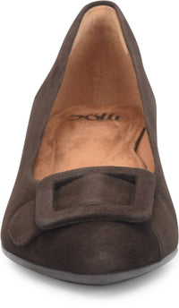 Sofft Women's Sadie Kitten Heel Pump in chocolate brown - women's heels - view 4