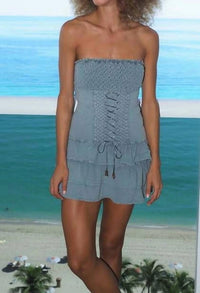 Cotton Natural - Bora Bora Corset Dress