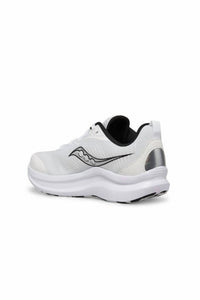 SAUCONY Kid's Endorphin Sneaker in white black - kids' sneaker - alternate view