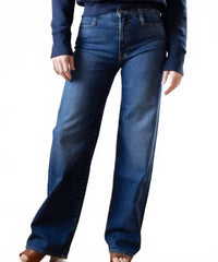 EDWIN Marli Slate Wide Leg Jean in fleet - women's jeans