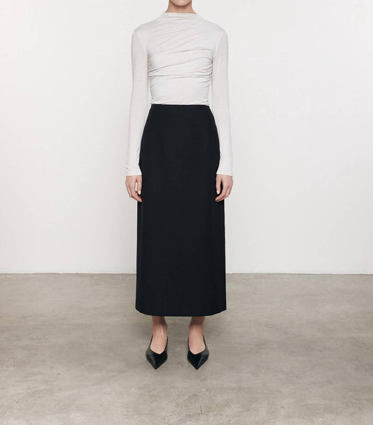 Enza Costa - LONG SLEEVE TWIST TOP