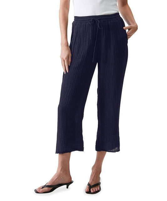 Michael Stars - Ashton Crop Gauze Pull-On Pants