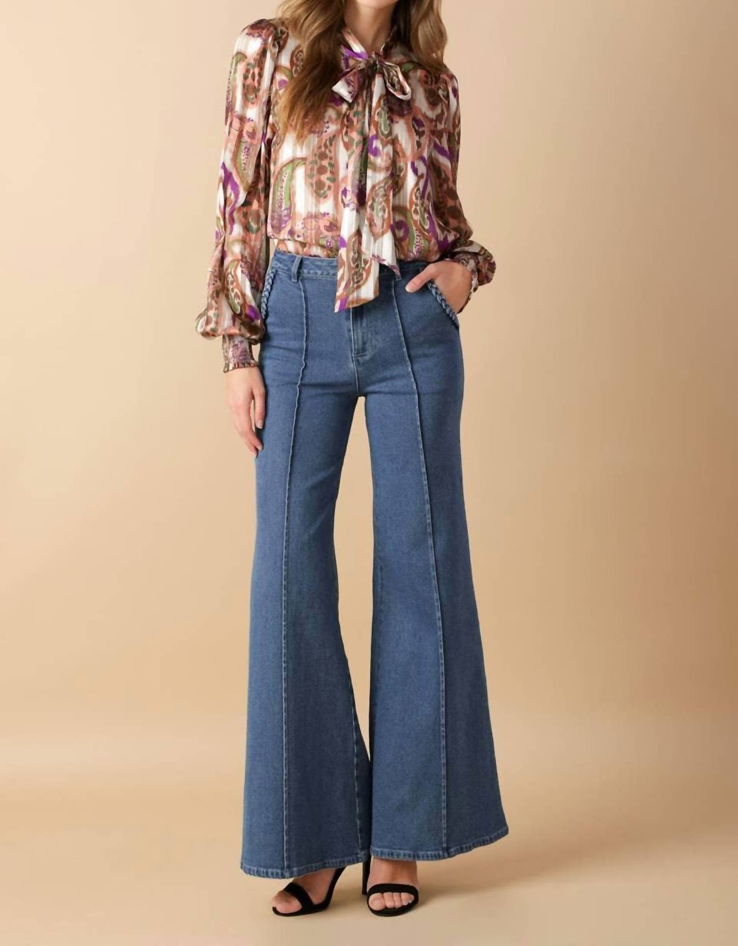 Flying Tomato - Contemporary Blouse
