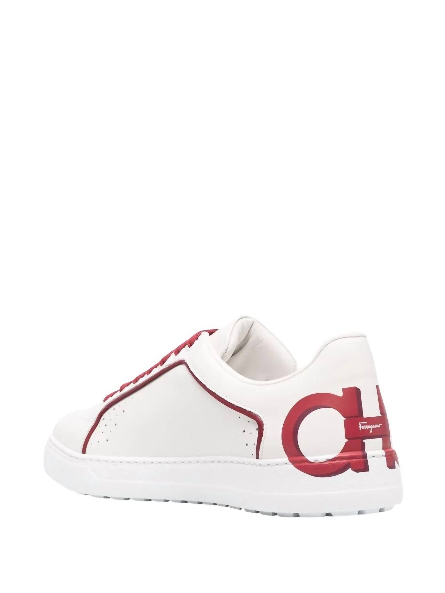 Salvatore Ferragamo - Women's Manhattan Gancini-print Sneakers