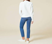Softies - Solid Marshmallow Crop Cardigan
