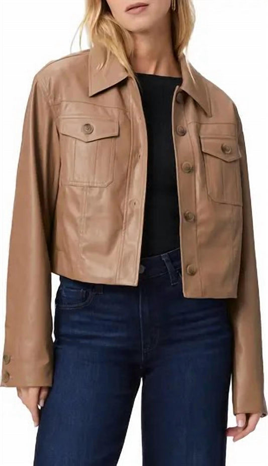 Paige - FENWICK FAUX LEATHER JACKET