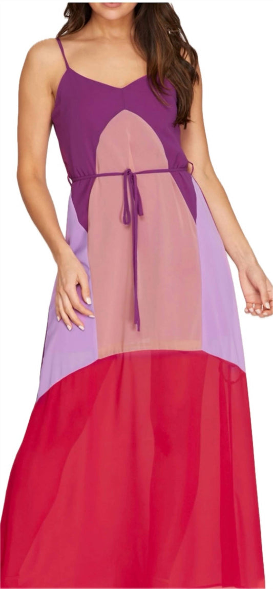 She + Sky - Cut-out Maxi Dress