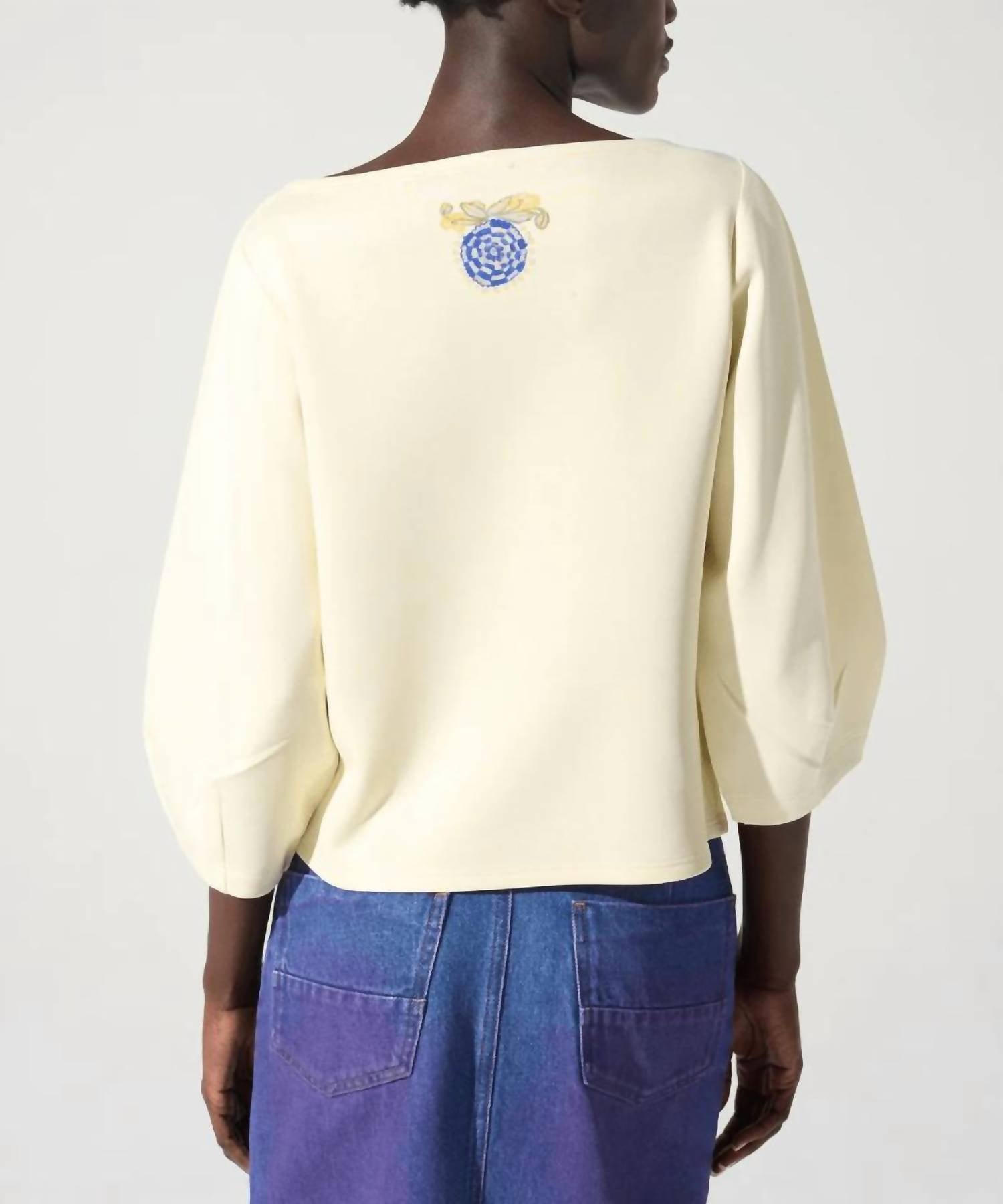 Cotelac - Maille Puff Sleeve Sweatshirt
