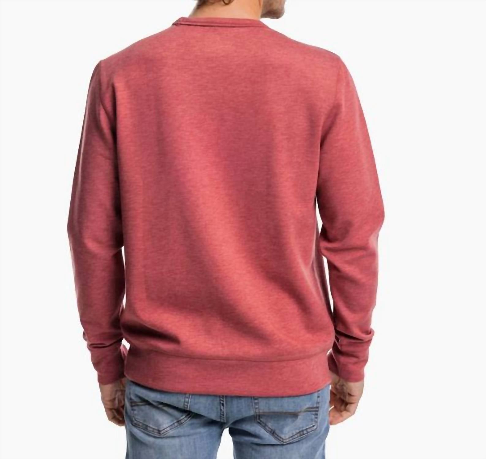 Southern Tide - Lockley Heather Interlock Crew Shirt