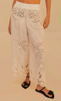Farm Rio - Coconut Richilieu Pants