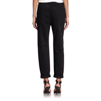 Alexander Wang Wang Slim Leg Jeans in faded black - women's jeans - detail view