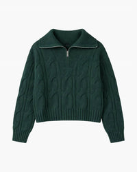 Sablyn - Esme Half Zip Cable Sweater