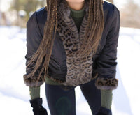 Pretty Rugged - Faux Fur Reversible Bomber Jacket