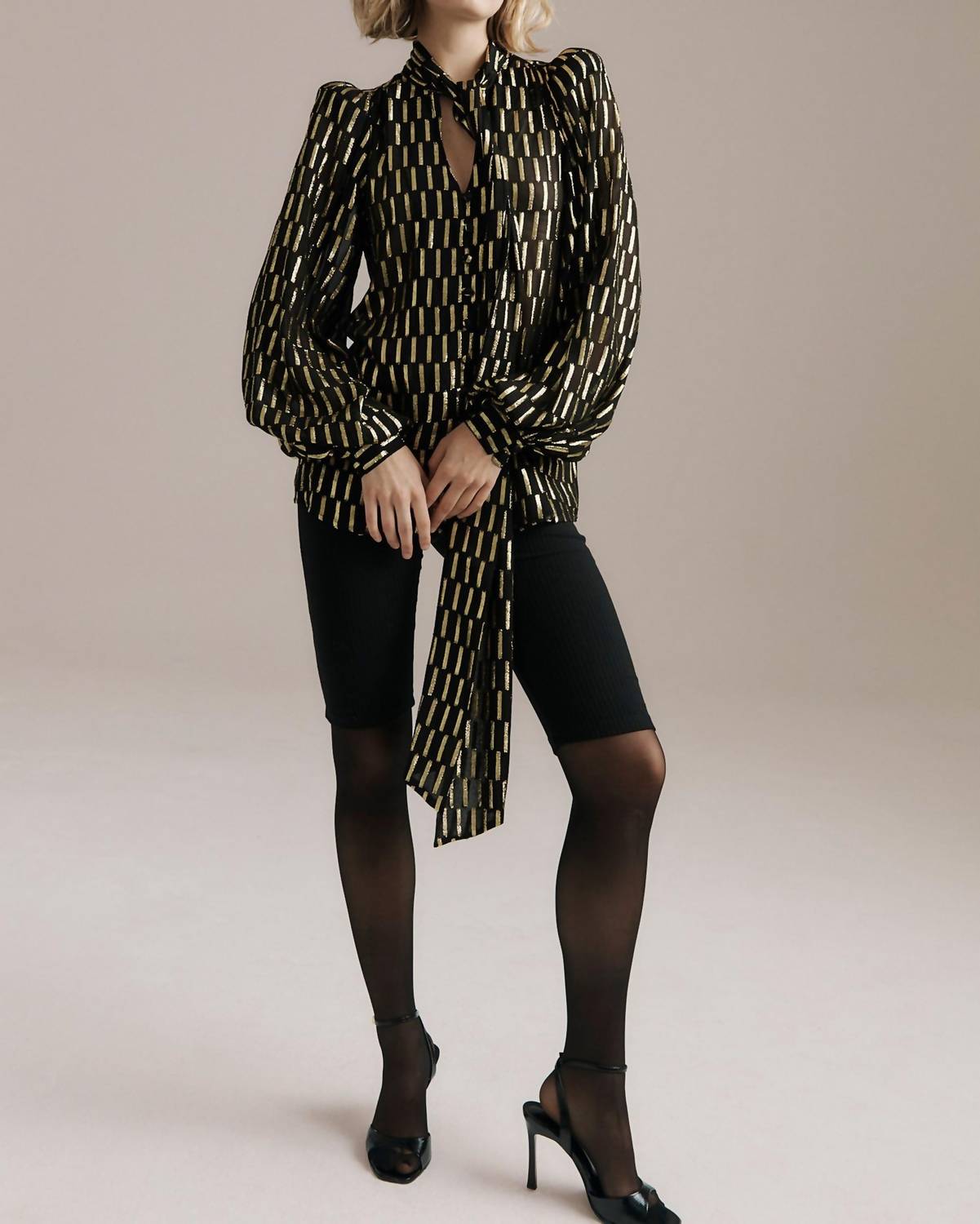 Queens Of Archive - Foxy Long Sleeve Blouse
