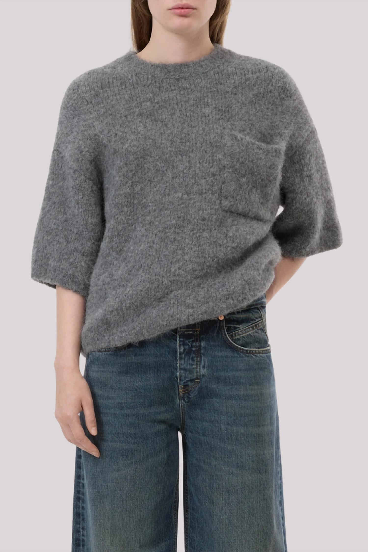 Closed - Crew Neck Short Sleeve Sweater