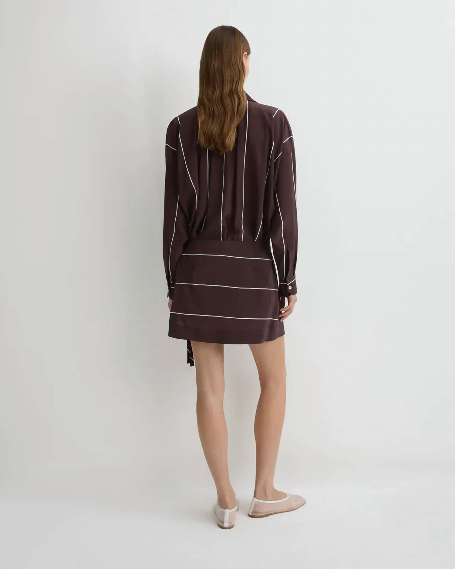 Bondi Born - Orta Silk Wrap Mini Dress
