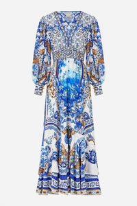 Camilla - Long Button Front Dress