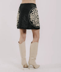 LOVE THE LABEL Ayla Skirt in black - women's skirt - view 4