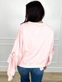 Peach Love - Always The One Cotton Blend Long Sleeve Top