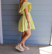 Ensemble - Flutter Sleeve Mini Dress