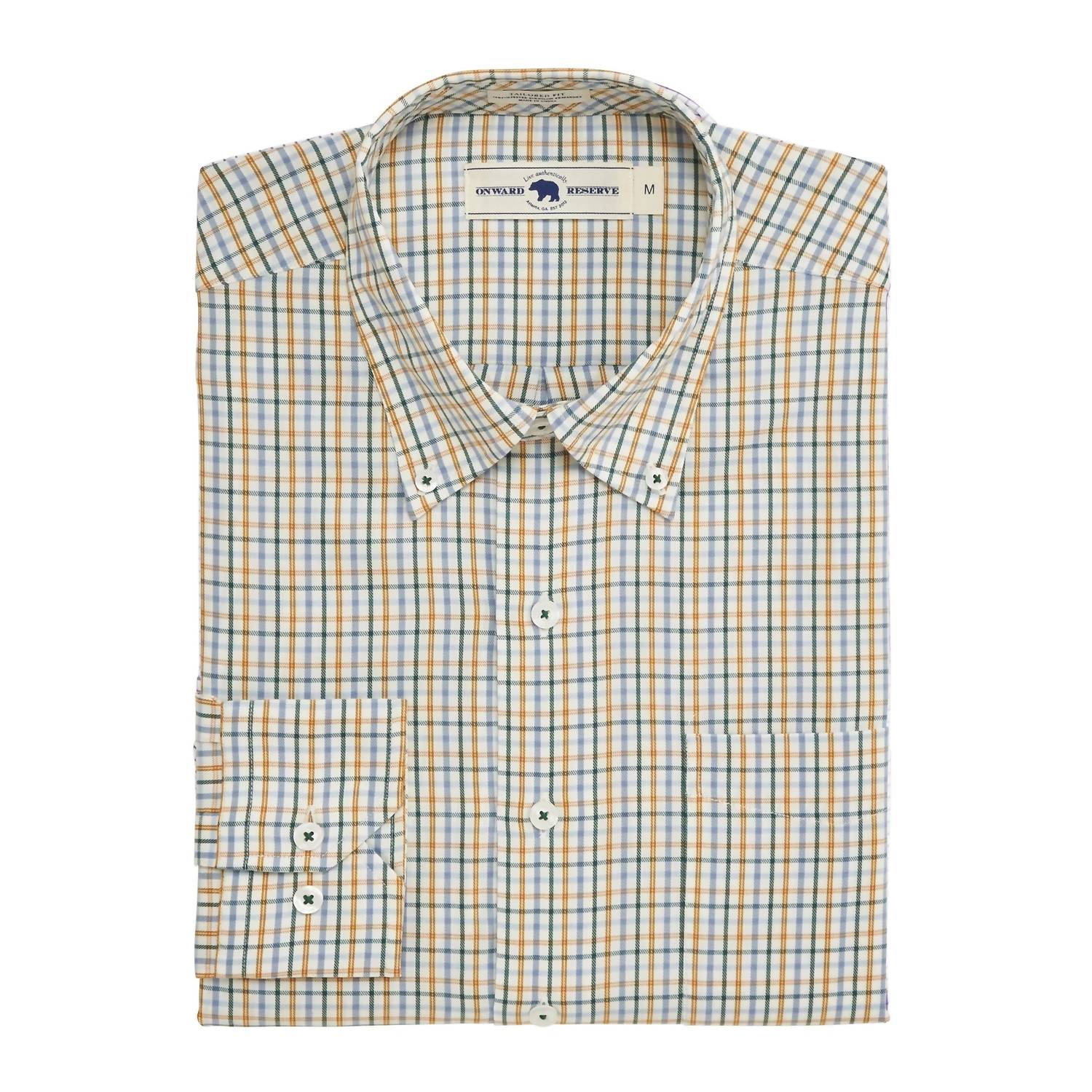 Onward Reserve - Men's Cypress Tailored Fit Brushed Twill Shirt