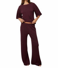 Bobi - Wide Leg Drawstring Pant