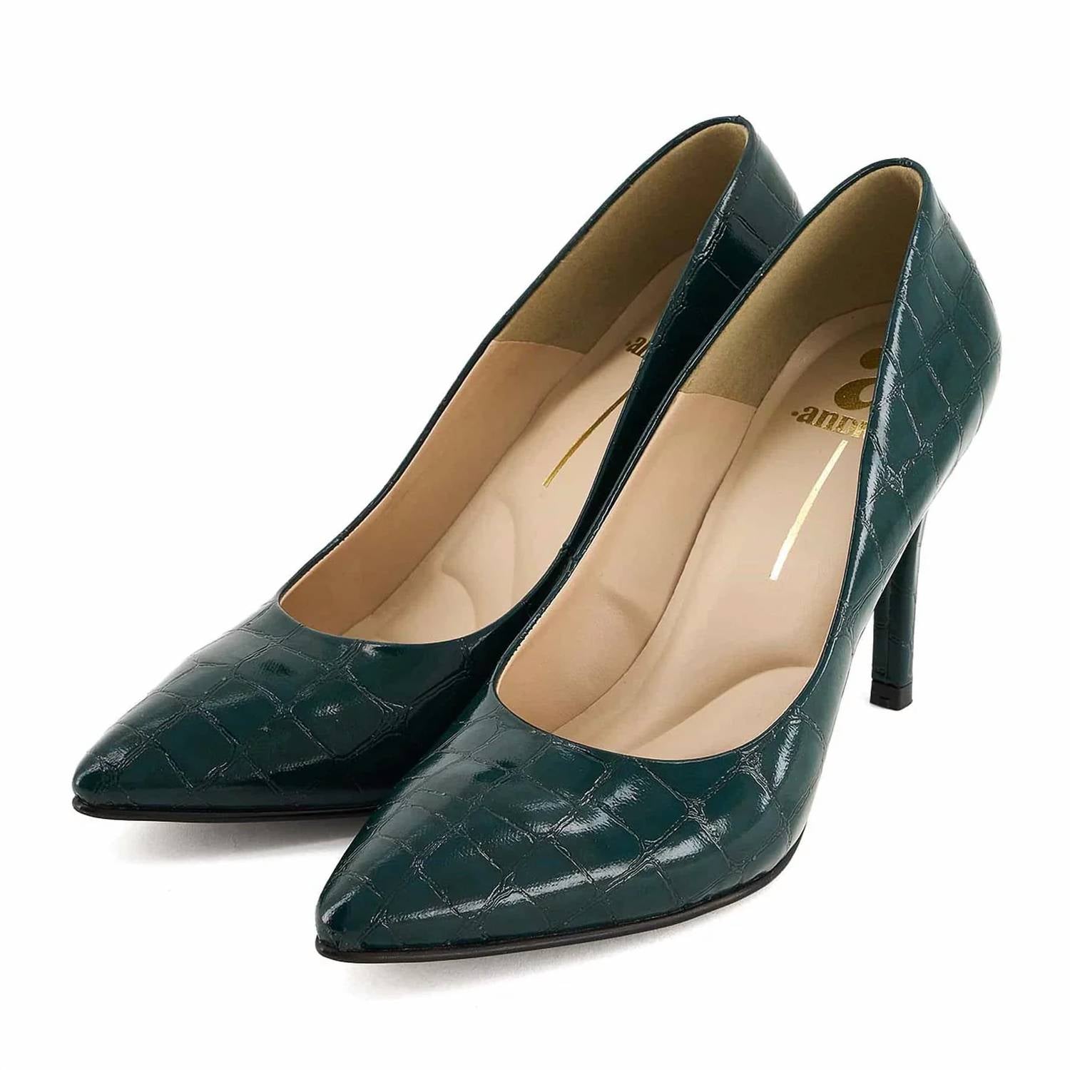 Andrea - Women's Croc Pump Heel
