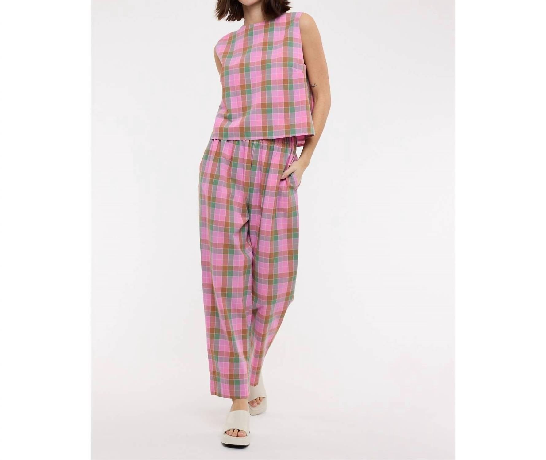 Wishlist - Spring Plaid Set