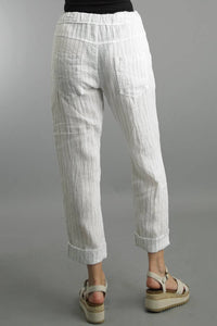 Tempo Paris - Women's Striped Gem Pants