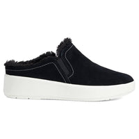 Clarks Women's Layton Gem Slip-on Shoe in black suede - women's flats - alternate view