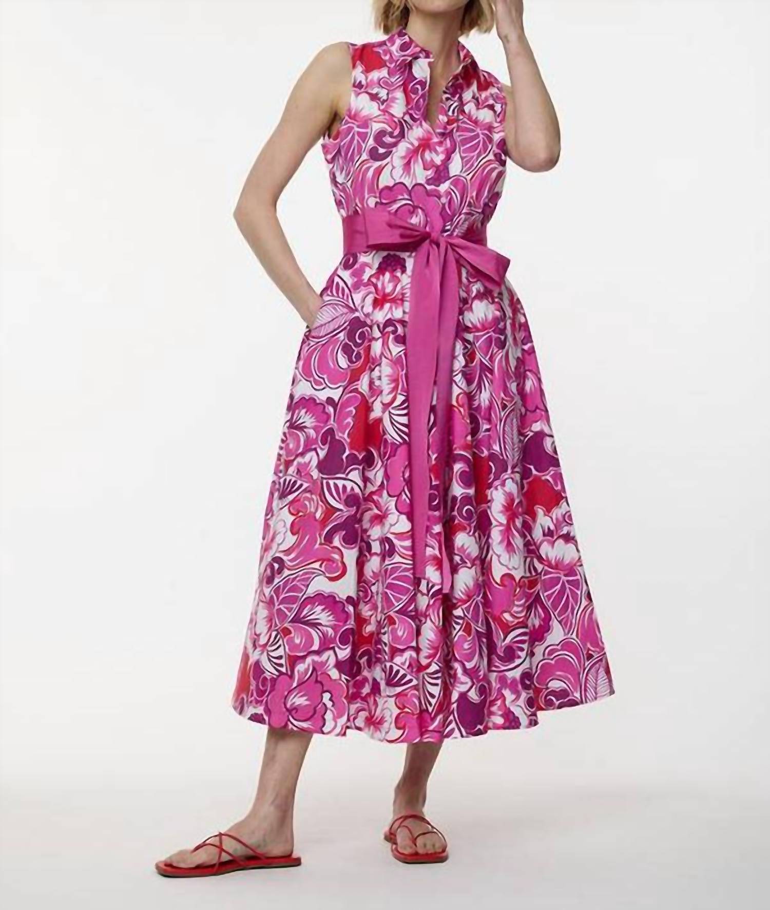 Sara Roka - Danielle Printed Dress