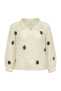 Carolina K - Delmar Crochet Bomber Jacket