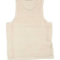 Amiri - Boyfriend Crochet Tank Top