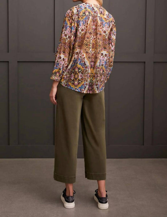 Tribal - Dolman Sleeve Wide Blouse