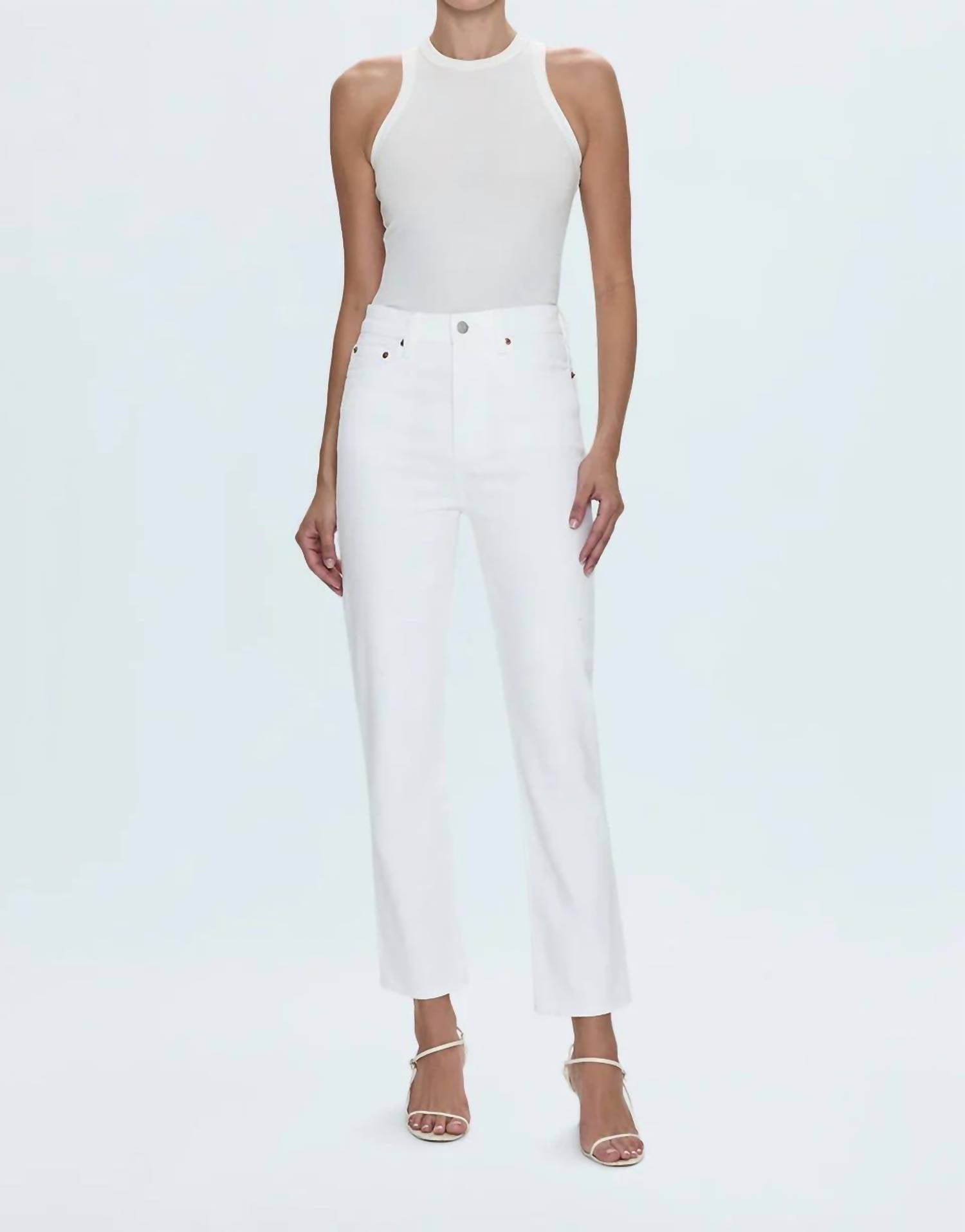 Pistola - Bri High Rise Slim Straight Jean