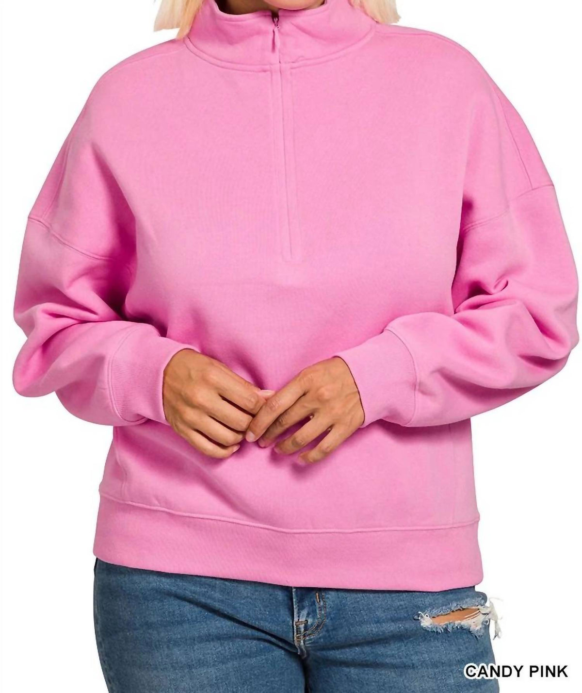 Zenana - Amanda's Must Have Pullover Sweatshirt