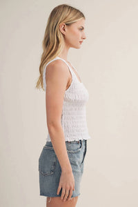 Mustard Seed - Grayce Floral Tie-Front Top