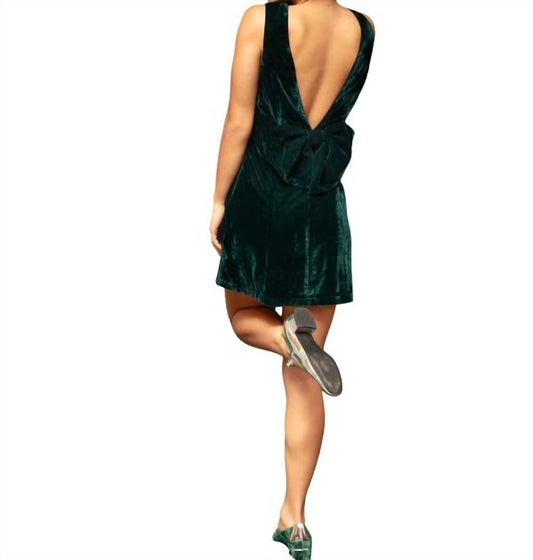 B.Right - Daphne Velvet Mini Dress