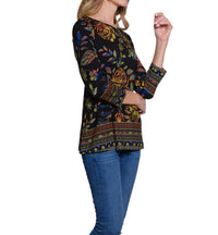 Multiples - Scoopneck Embellished Top