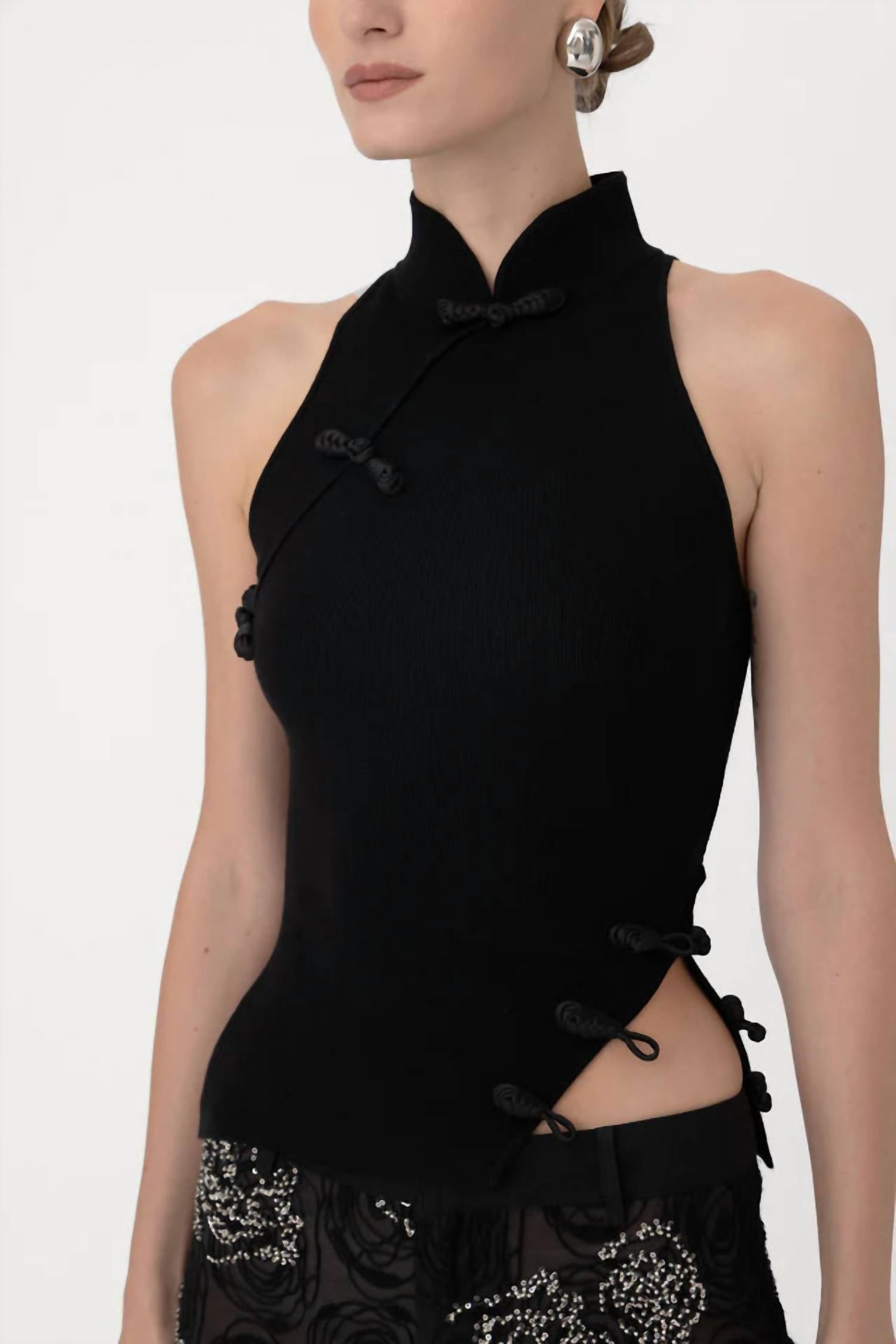 Sau Lee - Dunn Knit Top