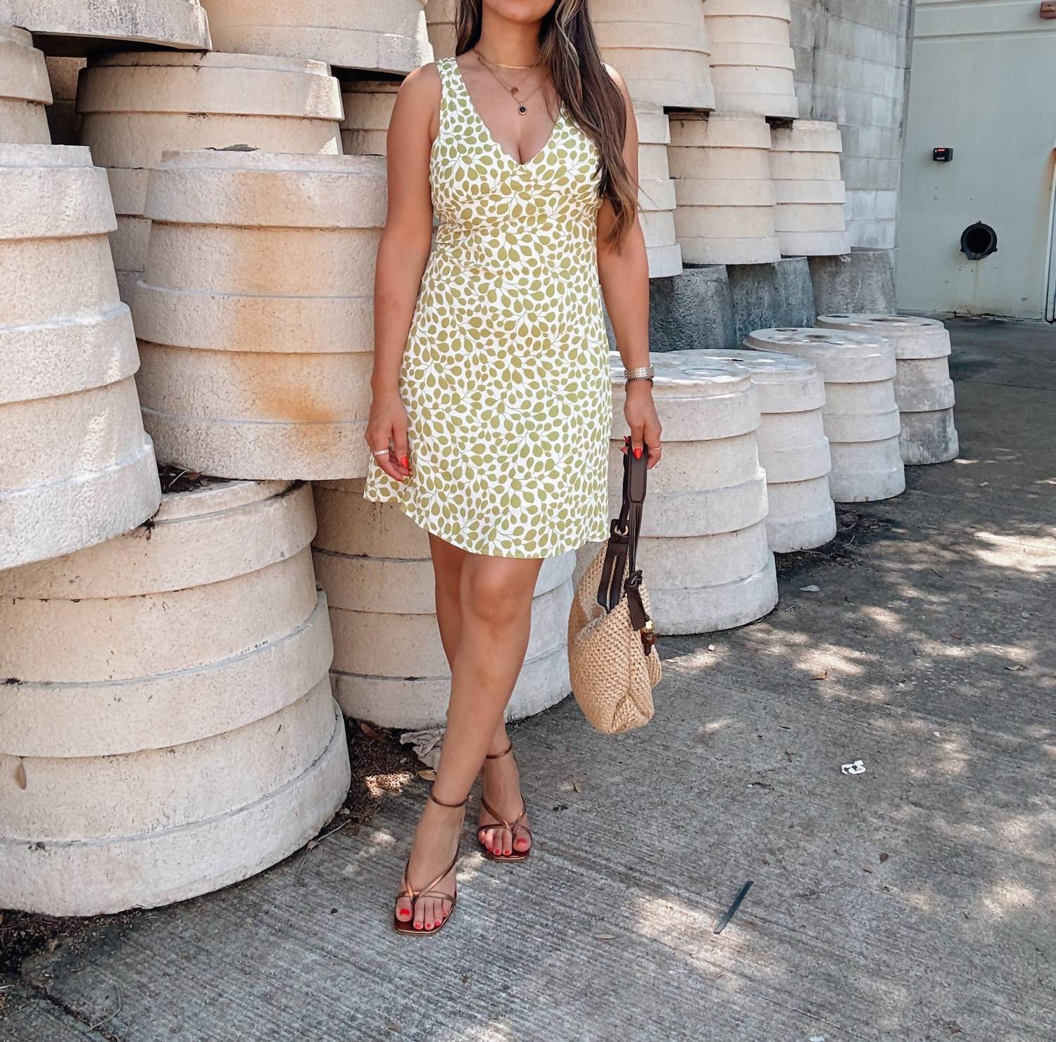 The Workshop Studio - Leafet Mini Dress