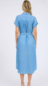 Blu Pepper - Deirdre Midi Shirt Dress