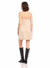 Fifteen Twenty - Safia Faux Suede Dress