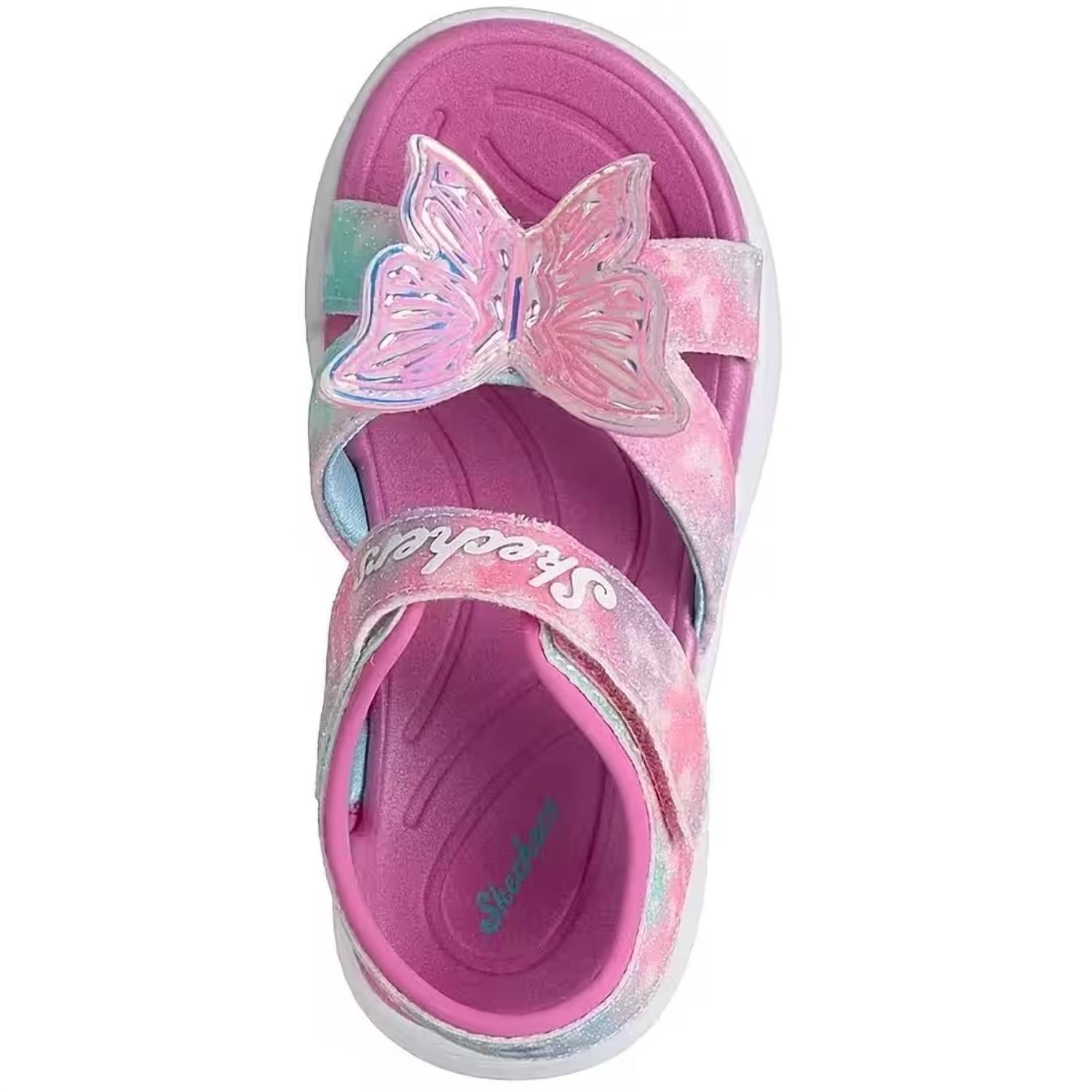 Skechers - Little Girls Jumpstarts Sandal-butterfly