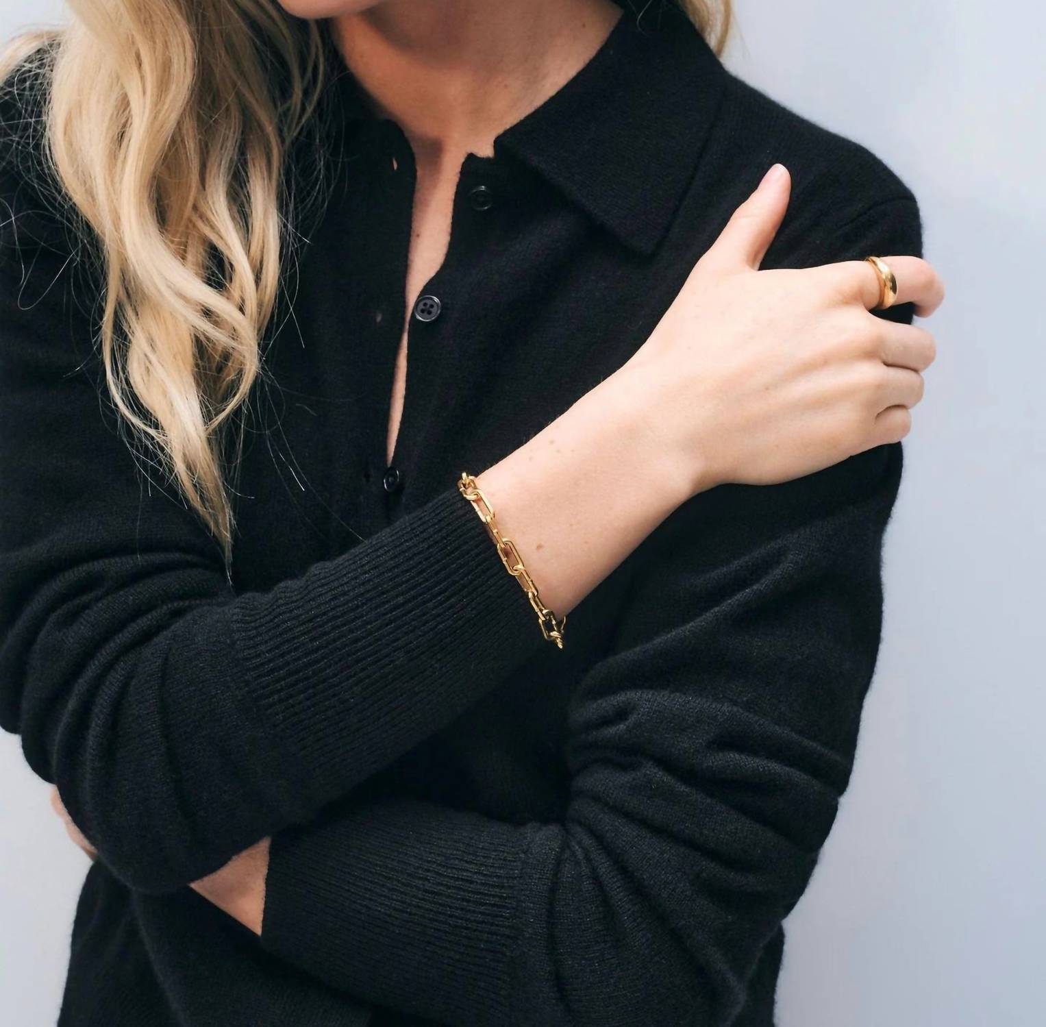 White + Warren - Cashmere Collared Cardigan